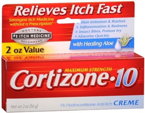 Cortizone 10 Maximum Strength Creme With Aloe tv commercials