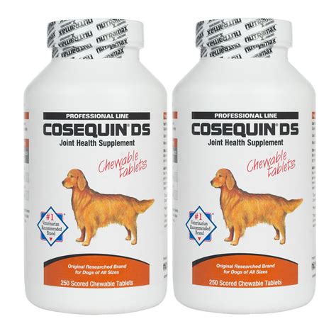 Cosequin DS Capsules and Chewable Tablets