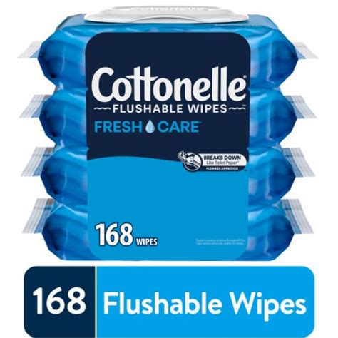 Cottonelle Flushable Wipes logo