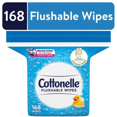 Cottonelle Freshcare Flushable Wipes