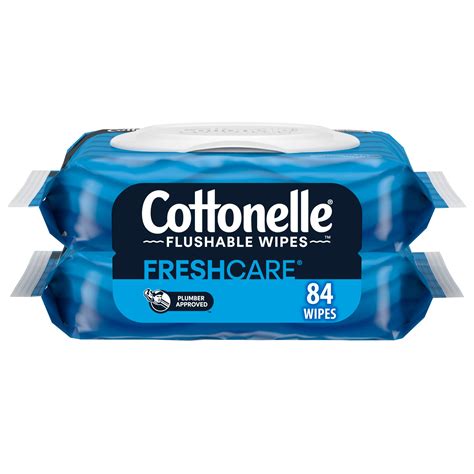 Cottonelle Freshcare Flushable Wipes logo