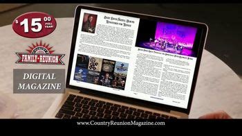 Country's Family Reunion Digital Magazine TV Spot, 'All About Lyrics: Stay Connected'