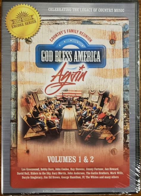 Country's Family Reunion God Bless America Again DVD Set logo