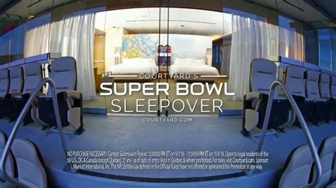 Courtyard Marriott Sleepover Contest TV Spot, 'Wake Up at Super Bowl LI' created for Courtyard