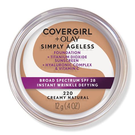 CoverGirl + Olay Simply Ageless Foundation logo