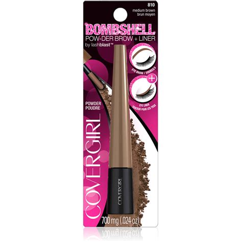 CoverGirl Bombshell POW-der logo