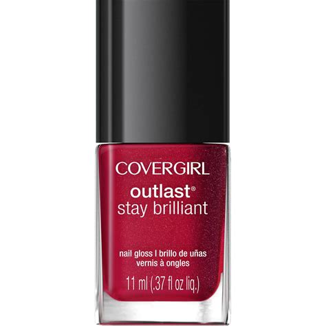 CoverGirl Outlast Stay Brilliant Nail Gloss tv commercials