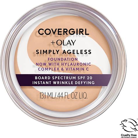 CoverGirl Simply Ageless Foundation tv commercials