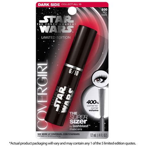 CoverGirl Star Wars Limited Edition Super Sizer Mascara tv commercials