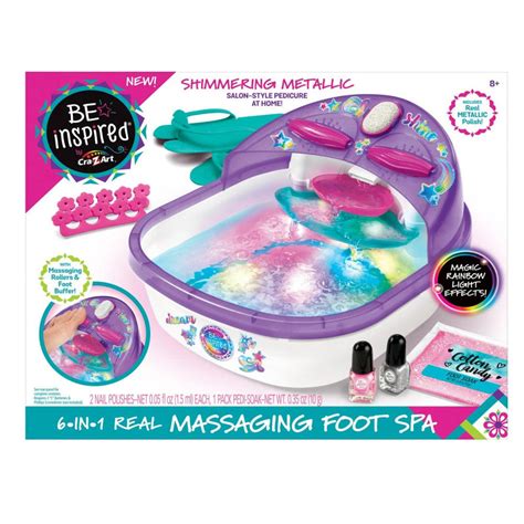 Cra-Z-Art Be Inspired Real Massaging Foot Spa logo