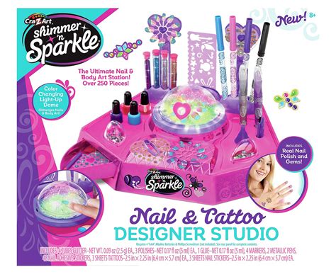 Cra-Z-Art Shimmer 'N Sparkle Designer Nail & Tattoo Studio logo