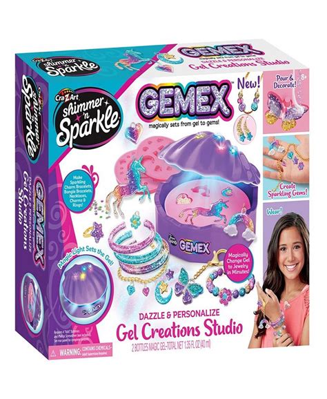 Cra-Z-Art Shimmer 'n Sparkle GEMEX Gel Creations Studio tv commercials