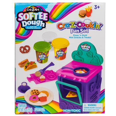 Cra-Z-Art Softee Dough Mealtime Fun logo