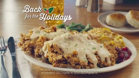 Cracker Barrel Old Country Store and Restaurant Country-Fried Turkey tv commercials
