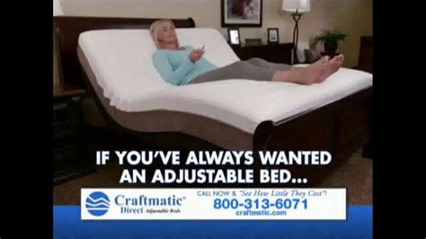 Craftmatic Adjustable Beds TV commercial - Free Fully Adjustable Base