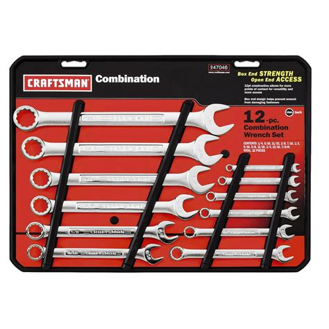 Craftsman 12-Piece Metric Combination Wrench Set tv commercials