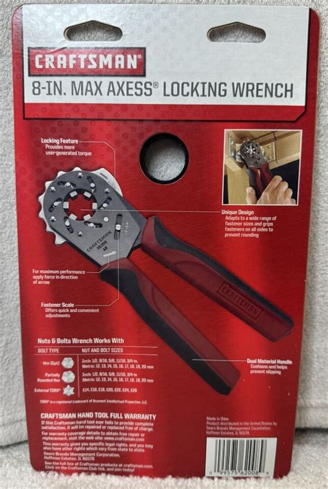 Craftsman Max Access Locking Wrench tv commercials