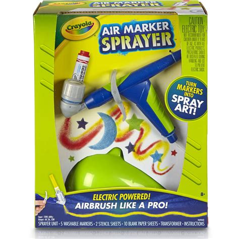 Crayola Air Marker Sprayer tv commercials
