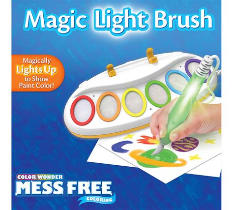 Crayola Color Wonder Magic Light Brush and Drawing Pad Set logo