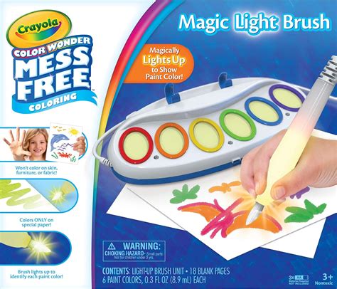 Crayola Color Wonder Mess Free Coloring TV Spot, 'Life Can Be Messy: Magic Light Brush'
