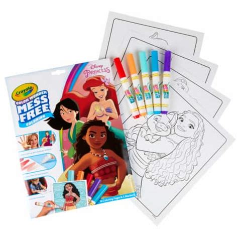 Crayola Color Wonder Mess Free Princess Coloring Pages