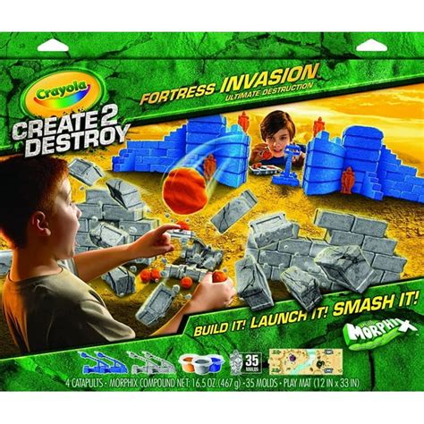 Crayola Create2Destroy Fortress Invasion logo