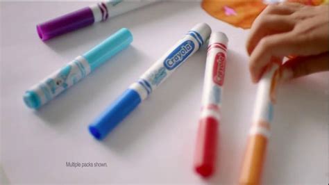 Crayola Marker Airbrush TV commercial - A Cool New Way