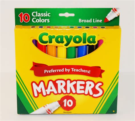 Crayola Markers: 10 Pack tv commercials