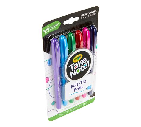 Crayola Take Note! Felt-Tip Pens logo