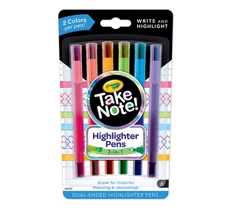 Crayola Take Note! Highlighter Pens