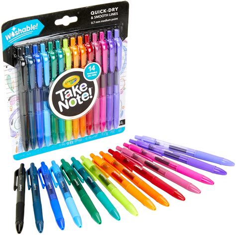 Crayola Take Note! Washable Gel Pens tv commercials