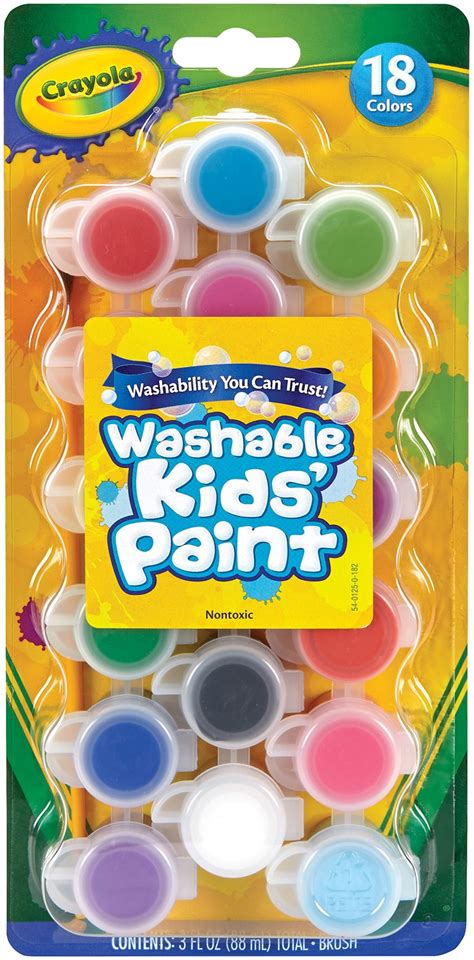 Crayola Washable Kid’s Paint Pots