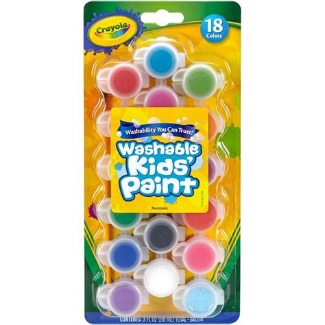 Crayola Washable Kid’s Paint Pots logo