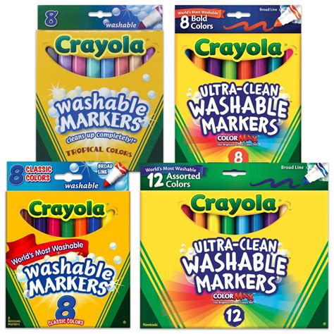 Crayola Washable Markers tv commercials