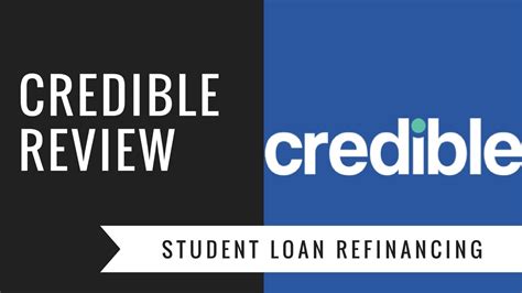 Credible Student Loan Refinancing