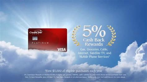 Credit One Bank Platinum Rewards Card TV Spot, 'God of Cash Back: Gas Station'