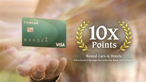 Credit One Bank Wander Card TV commercial - Live Large