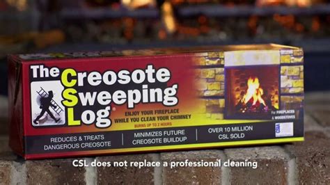 Creosote Sweeping Log TV Spot, 'Protect Your Home' created for Creosote Sweeping Log