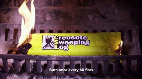 Creosote Sweeping Log TV Spot, 'So Easy to Clean Your Chimney' created for Creosote Sweeping Log