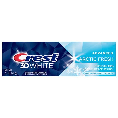 Crest 3D White Arctic Fresh logo