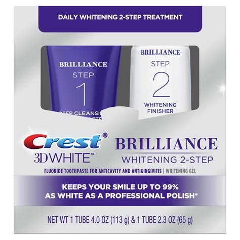 Crest 3D White Brilliance Boost logo