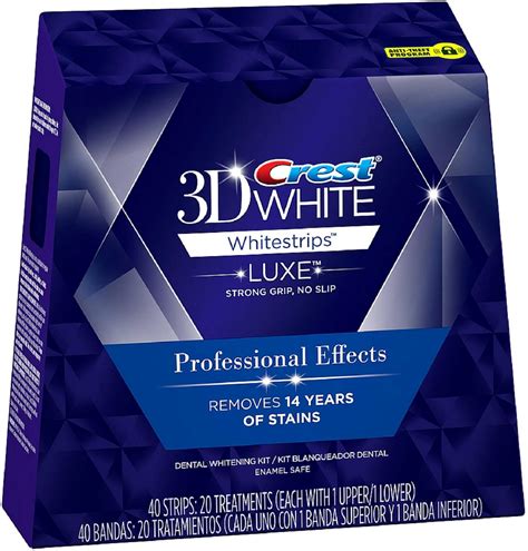 Crest 3D White Luxe Professional Effects Whitestrips tv commercials