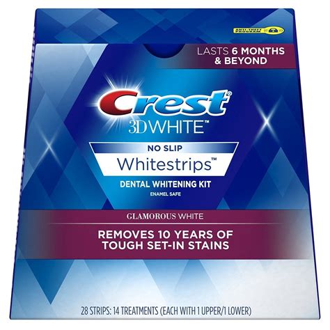 Crest 3D White No Slip Whitestrips tv commercials