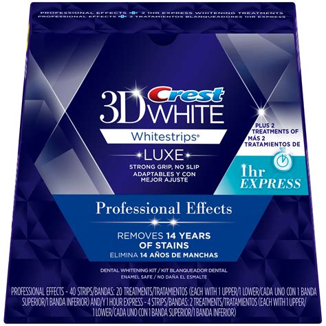 Crest 3D White Whitestrips Luxe logo