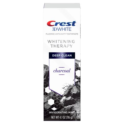 Crest 3D Whitening Therapy Charcoal Deep Clean tv commercials