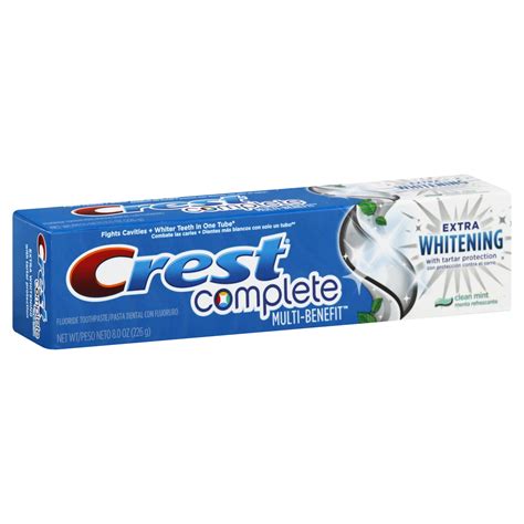 Crest Complete Extra Whitening logo