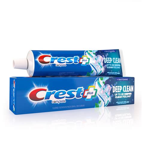 Crest Complete Whitening + Deep Clean tv commercials