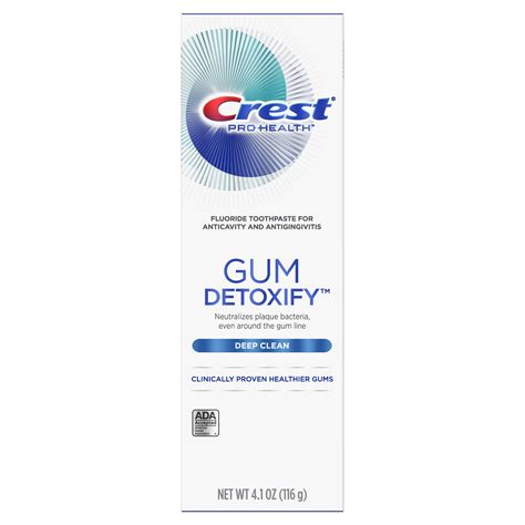 Crest Gum Detoxify Deep Clean tv commercials