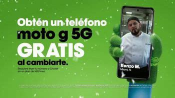 Cricket Wireless TV Spot, 'Renzo M.: 5G gratis al cambiarte' created for Cricket Wireless