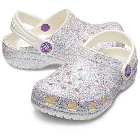 Crocs, Inc. Classic Glitter Clog logo